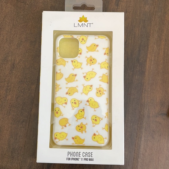 LMNT Yellow Duck IPhone 11 Pro Max Case NWT - Picture 2 of 3